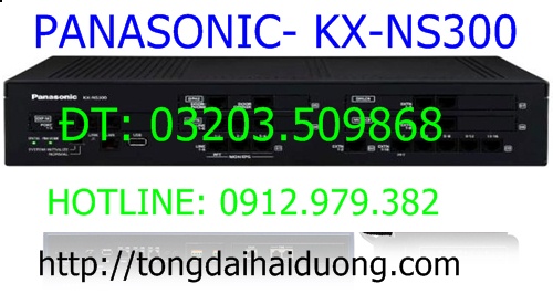 Tổng đài Panasonic KX-NS300 : 6 đầu vào - 32 đầu ra